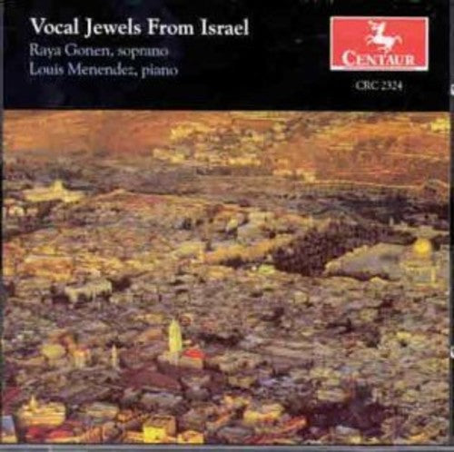 the album cover for Gonen / Menendez - Vocal Jewels from Israel