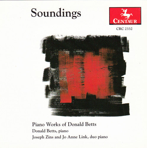 Betts / Zins / Links - Soundings: Piano Works - Music CD
