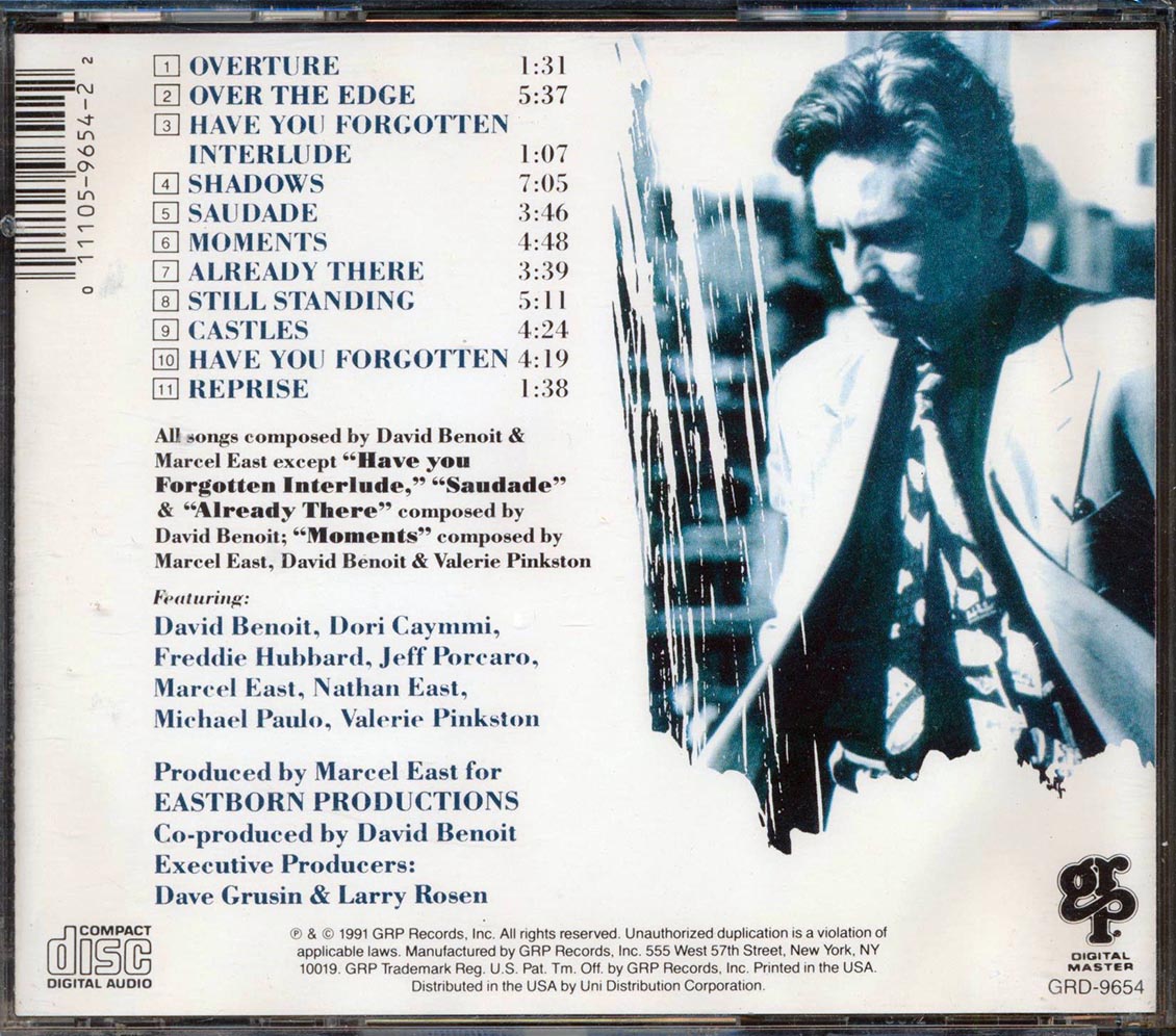 David Benoit - Shadows (remastered) Music CD