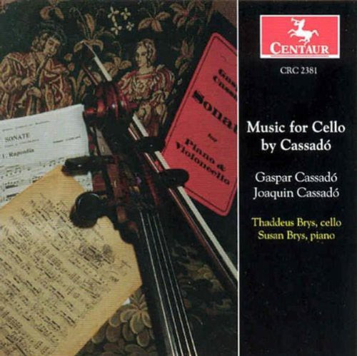 the album cover for G Cassado / Cassado,J / Brys,T / Brys,S - Sonatas & Suites for Cello & Piano
