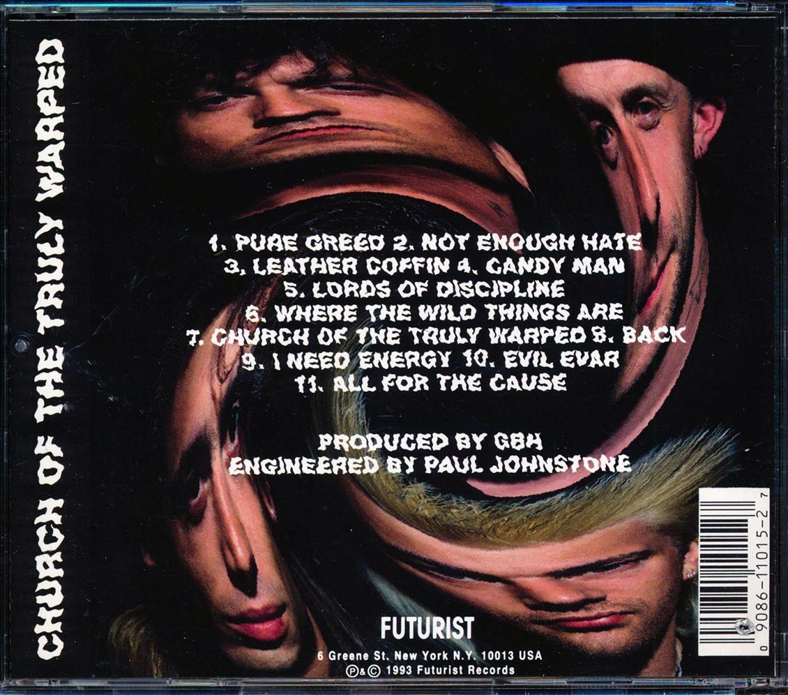GBH - Church Of The Truly Warped Music CD