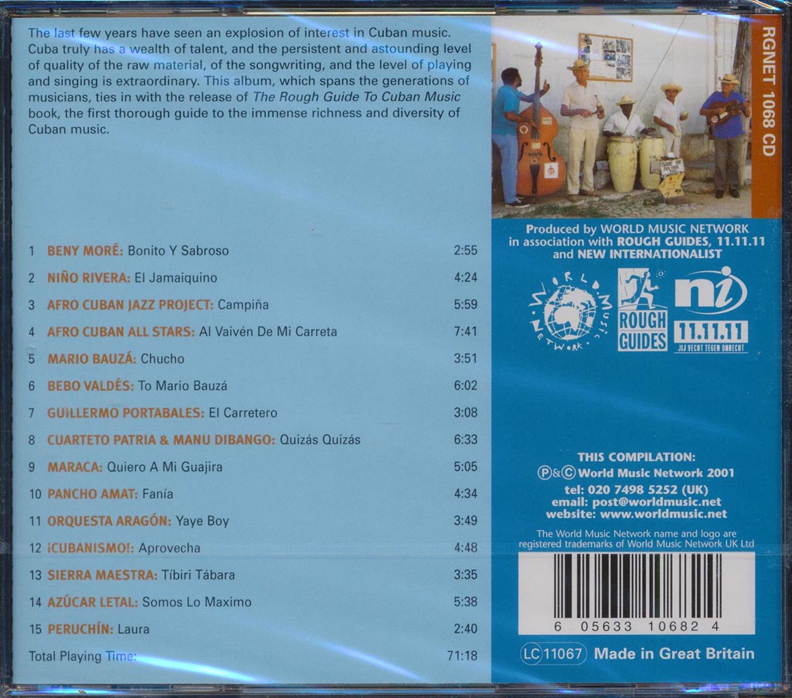 Various - Cuban Music Story: The Rough Guide To The Cuban Music Story Music CD