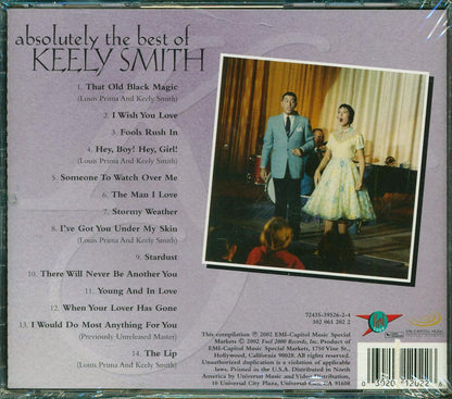 Keely Smith - Absolutely The Best Of Keely Smith (marked/ltd stock) Music CD
