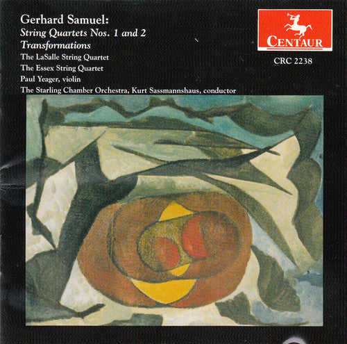Samuel / Lasalle String Quartet / Yeager - String Quartet 1 & 2 - Music CD