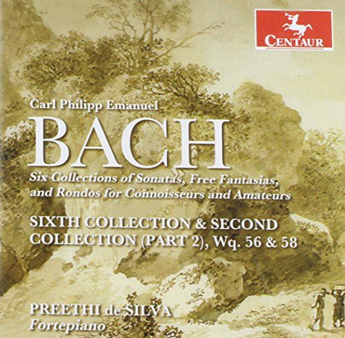 Bach C.p.e. - Keyboard Music Wq. 56 & 61 - Music CD