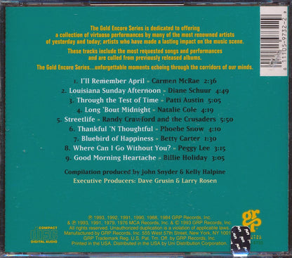 Billie Holiday, Carmen MaRae, Natalie Cole, Etc. - Songbirds (marked/ltd stock) Music CD