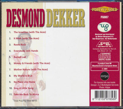 Desmond Dekker Desmond Dekker Music CD
