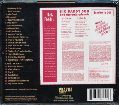 Big Daddy Sun & The Outer Planets - Big Daddy Sun & The Outer Planets Music CD