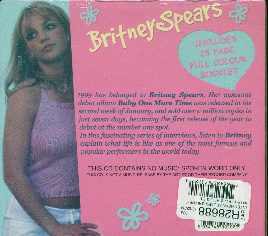 Britney Spears - Interview CD (incl. large booklet) (deluxe 3-fold digipak) Music CD
