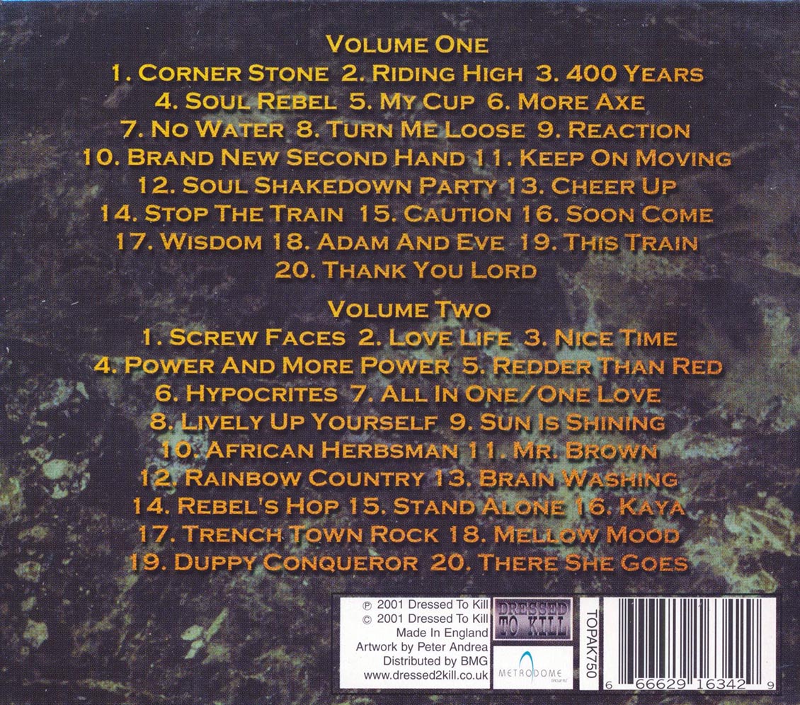 Bob Marley - The Bob Marley Collection (40 tracks) (2xCD) Music CD