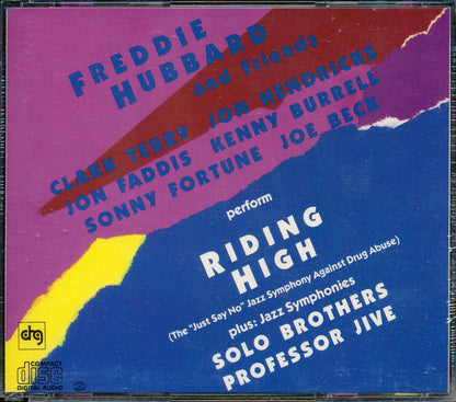 Freddie Hubbard & Friends - Riding High + Solo Brothers + Professor Jive (2xCD) Music CD