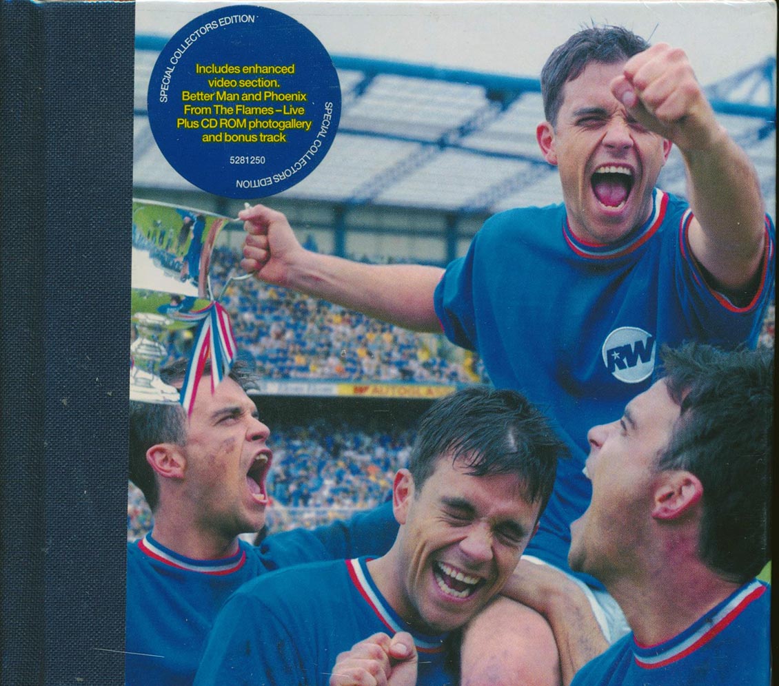 Robbie Williams Sing When You're Winning casebound set ltd ed Music CD