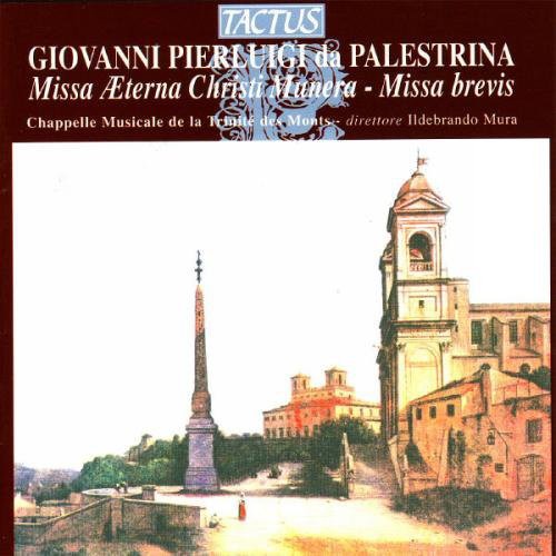 Palestrina / Mura / Chapelle Musicale De Trinite - Missa Aeterna Christi Munera / Brevis / Motets - Music CD