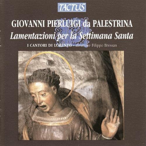 the album cover for A. Calegari - Lamentations for Holy Week