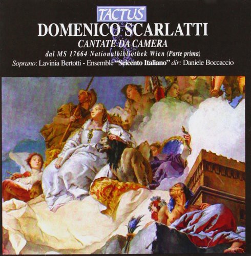 the album cover for Scarlatti / Bertotti / Boccaccio / Seicento Italia - Chamber Cantatas