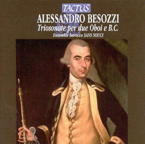 the album cover for Ensemble Barocco Sans Souci - Trio Sonatas for 2 Oboes