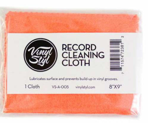 Vinyl Styl Vsa005 Record Cleaning Cloth Single Org - Vinyl Styl Vsa005 Record Cleaning Cloth Single Org - Vinyl Accessories