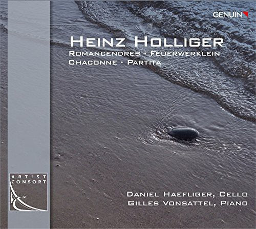 Holliger - Romancendres Feuerwerklein Chaconne & Partita - Music CD