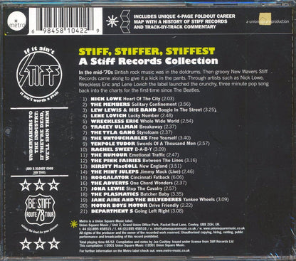 Nick Lowe, Lene Lovich, Rachel Sweet, Etc. - Stiff, Stiffer, Stiffest: A Stiff Records Collection (21 tracks) Music CD