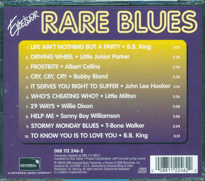 BB King, Albert Collins, Willie Dixon, Etc. - Excelsior Rare Blues Music CD