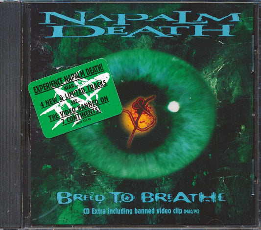 Napalm Death Breed To Breathe Music CD