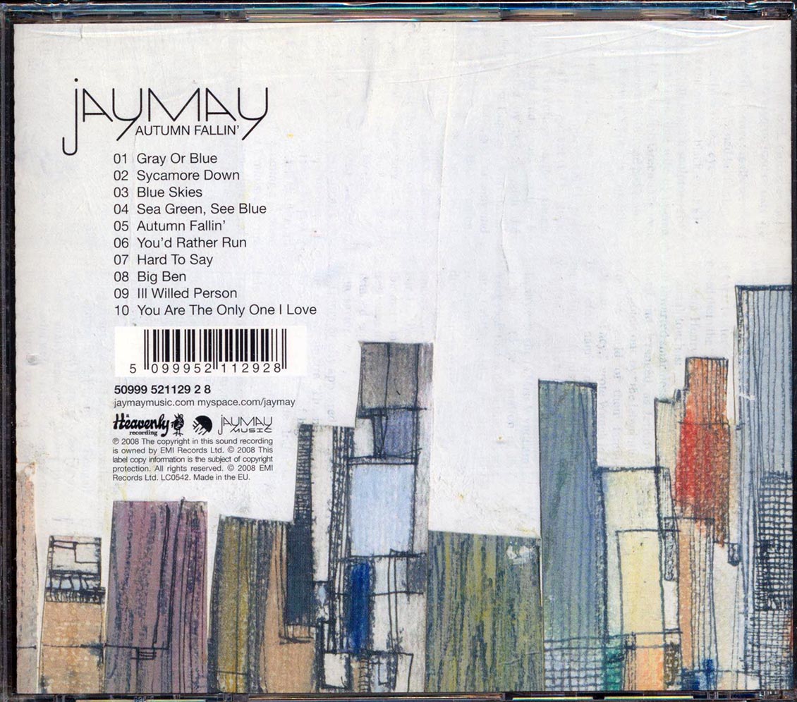 Jaymay - Autumn Fallin' Music CD