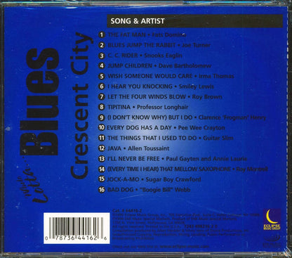 Fats Domino Snooks Eaglin Smiley Lewis Etc Whole Lotta Blues Music CD