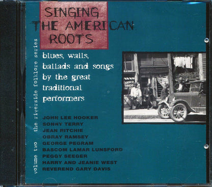 Sonny Terry, John Lee Hooker, Jean Ritchie, Etc. - Singing The American Roots: The Riverside Folklore Serious Volume 2 (23 tracks) (marked/ltd stock) Music CD