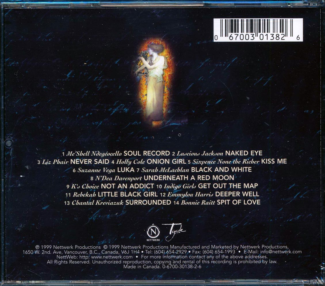 Suzanne Vega, Liz Phair, Emmylou Harris, Etc. - Lilith Fair: A Celebration Of Women In Music Volume 3 Music CD