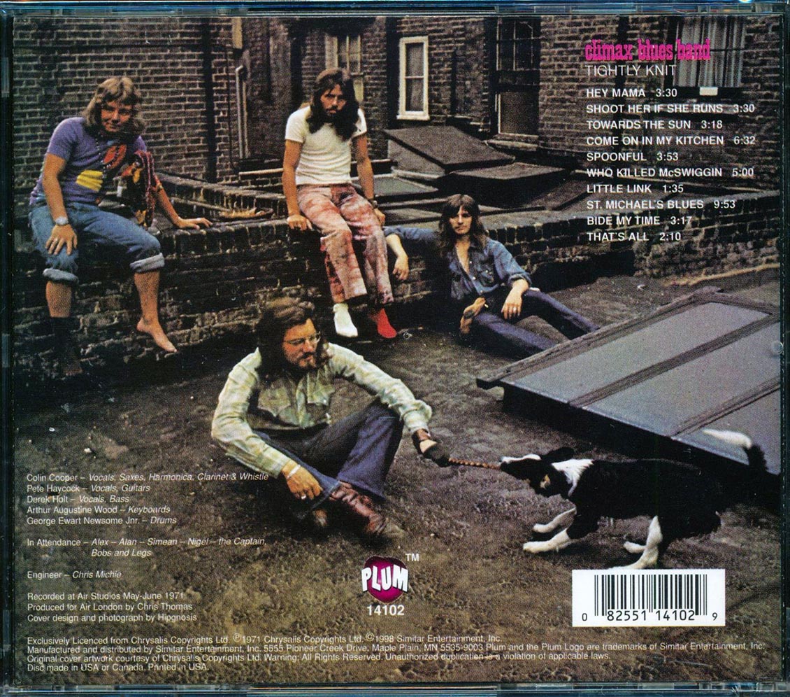 The Climax Blues Band - Tightly Knit Music CD
