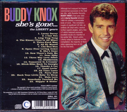Buddy Knox - She's Gone: The Liberty Years (23 tracks) Music CD