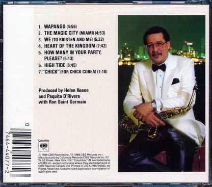 Paquito Celebration Music CD