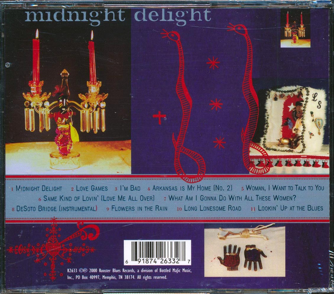 Lonnie Shields - Midnight Delight Music CD