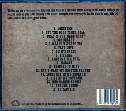 Memphis Slim - The Essential Masters (marked/ltd stock) Music CD