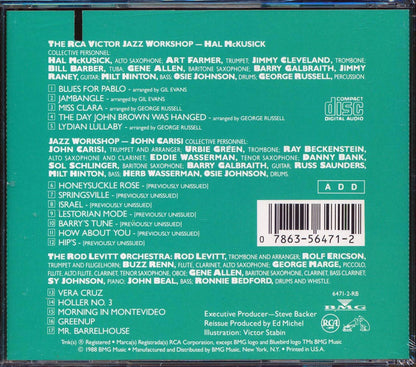 The RCA Victor Jazz Workshop - The Arrangers (marked/ltd stock) Music CD