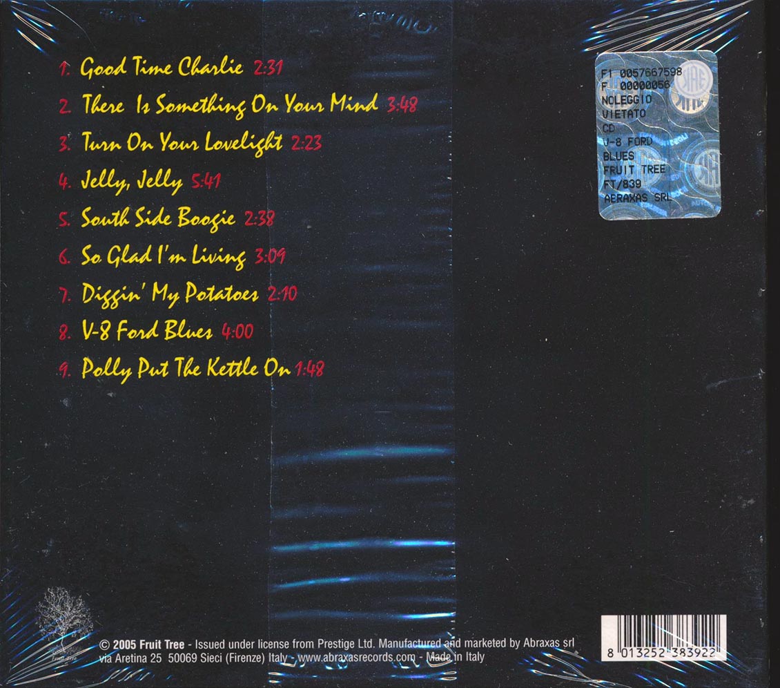 James Cotton - V-8 Ford Blues Music CD