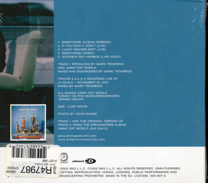 Jimmy Eat World - Sweetness Music CD
