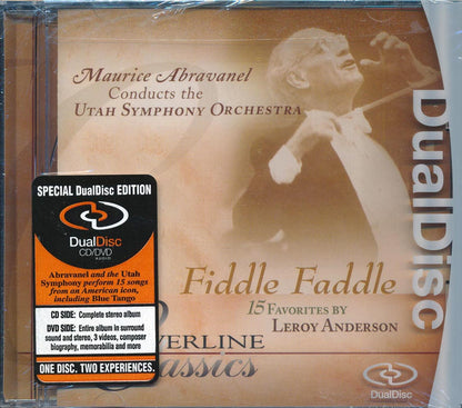 Leroy Anderson - Fiddle Faddle: Maurice Abravanel Conducts The Utah Symphony Orchestra (CD/DVD dualdisc) Music CD