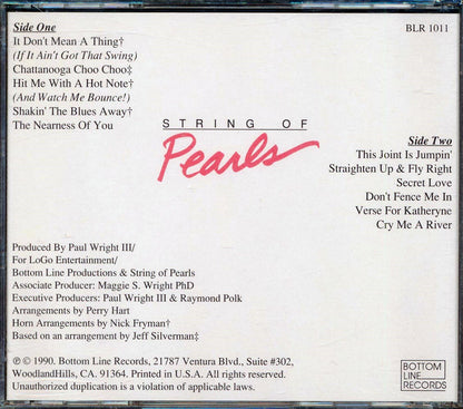 String Of Pearls - String Of Pearls Music CD