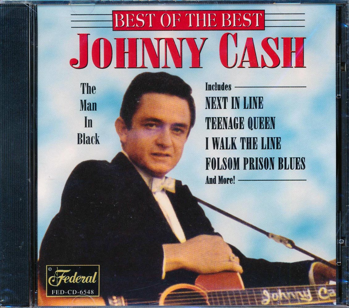 Johnny Cash - Best Of The Best: The Man In Black Music CD