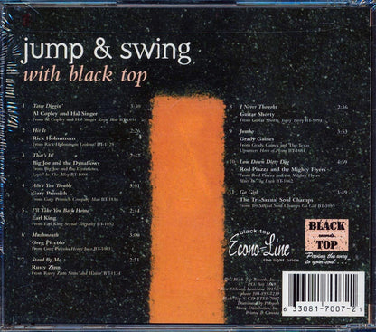 Earl King, Guitar Shorty, Big Joe & The Dynaflows, Etc. - Jump & Swing With Black Top Music CD
