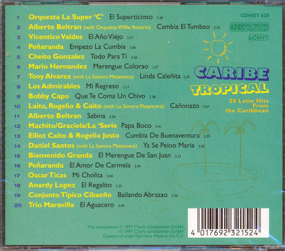 Machito, Bobby Capo, La Sonora Matancera, Etc. - Caribe Tropical (20 tracks) Music CD