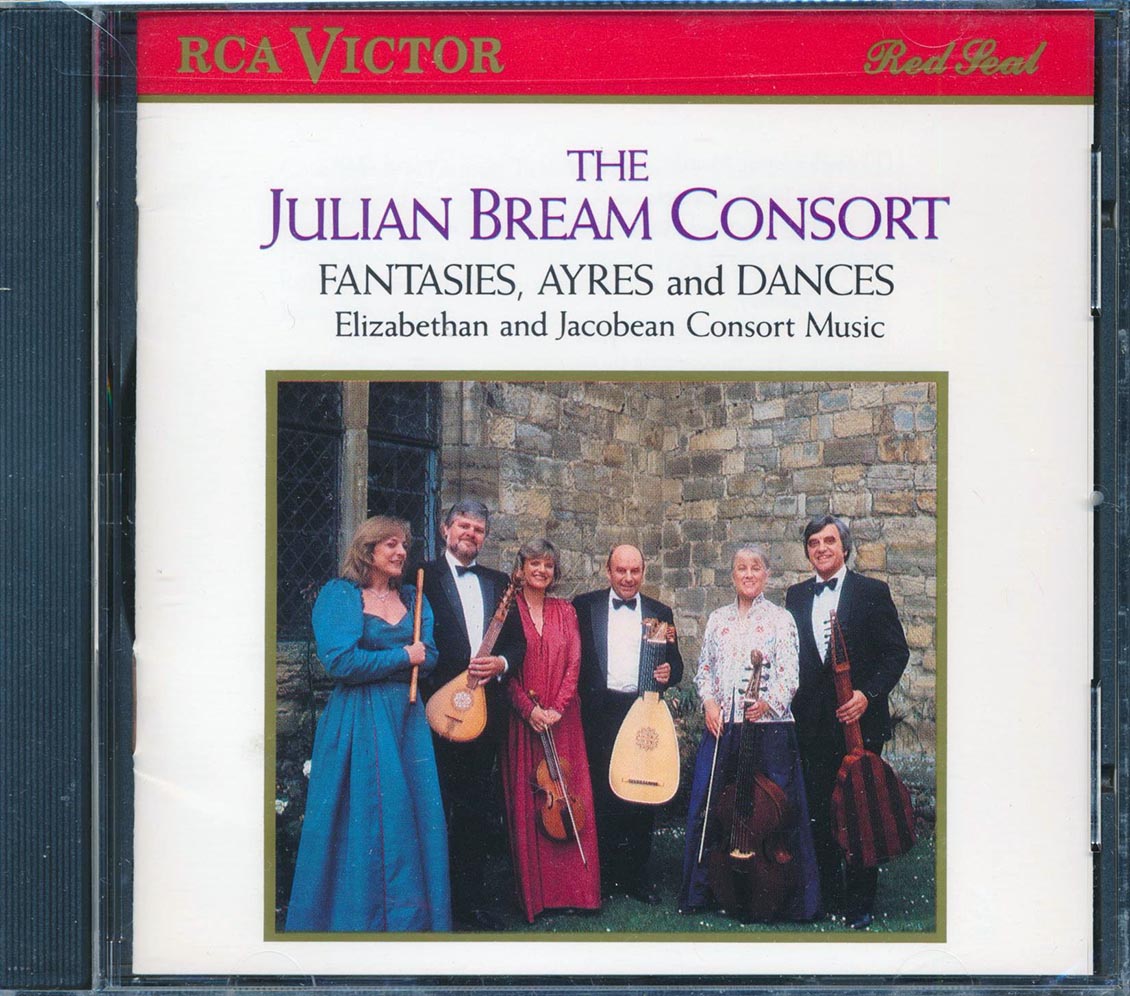 The Julian Bream Consort - Fantasies, Ayers And Dances Music CD
