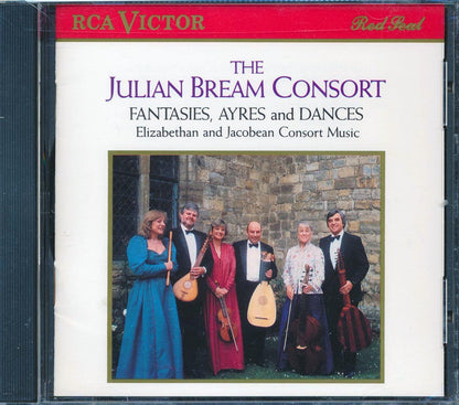 The Julian Bream Consort - Fantasies, Ayers And Dances Music CD
