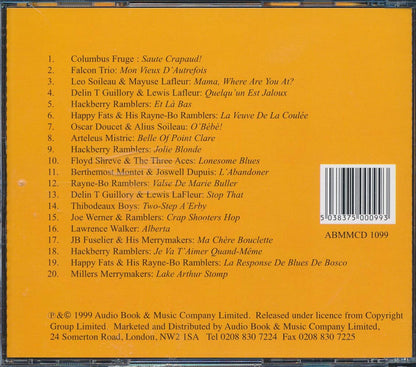 Hackberry Ramblers, Happy Fats, Millers Merrymakers, Etc. - Cajun Hot Stuff (20 tracks) Music CD