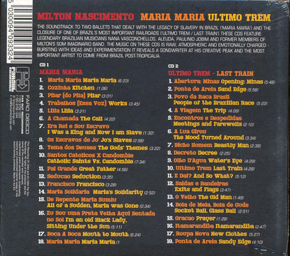 Milton Nascimento - Maria Maria + Ultimo Trem (36 tracks) (incl. large booklet) (deluxe 4-fold digipak) Music CD