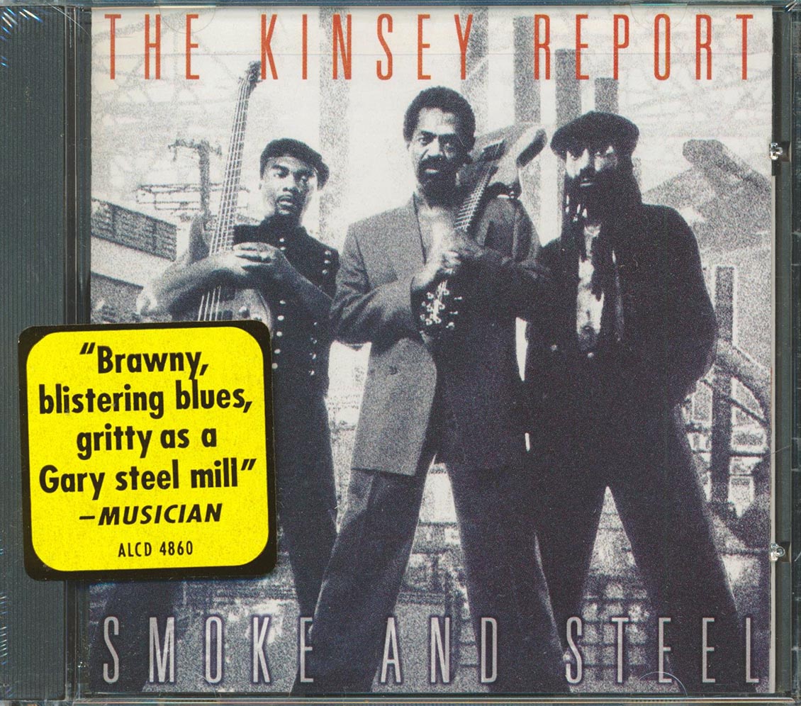 The Kinsey Report Smoke And Steel incl large booklet marked/ltd stock Music CD