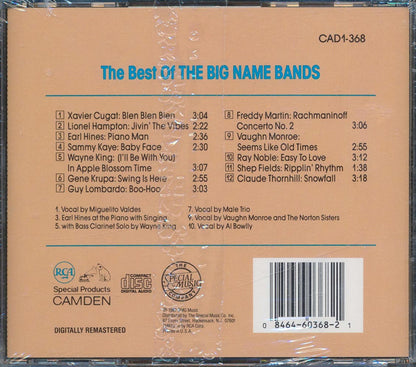 Sammy Kaye, Guy Lombardo, Vaughm Monroe, Lionel Hampton, Etc. - The Best Of The Big Name Bands Music CD