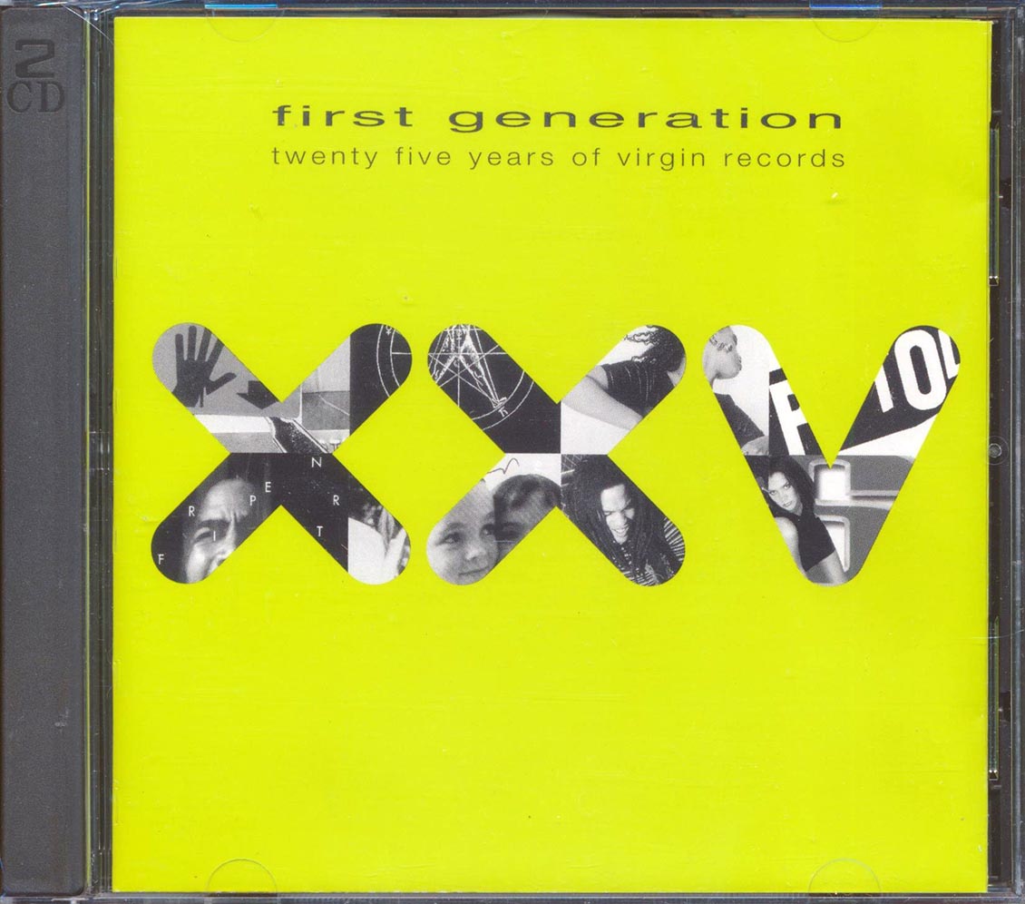 XTC, Human League, Culture Club, Iggy Pop, Mike Oldfield, Etc. - First Generation: Twenty Five Years Of Virgin Records (25 tracks) (2xCD) Music CD