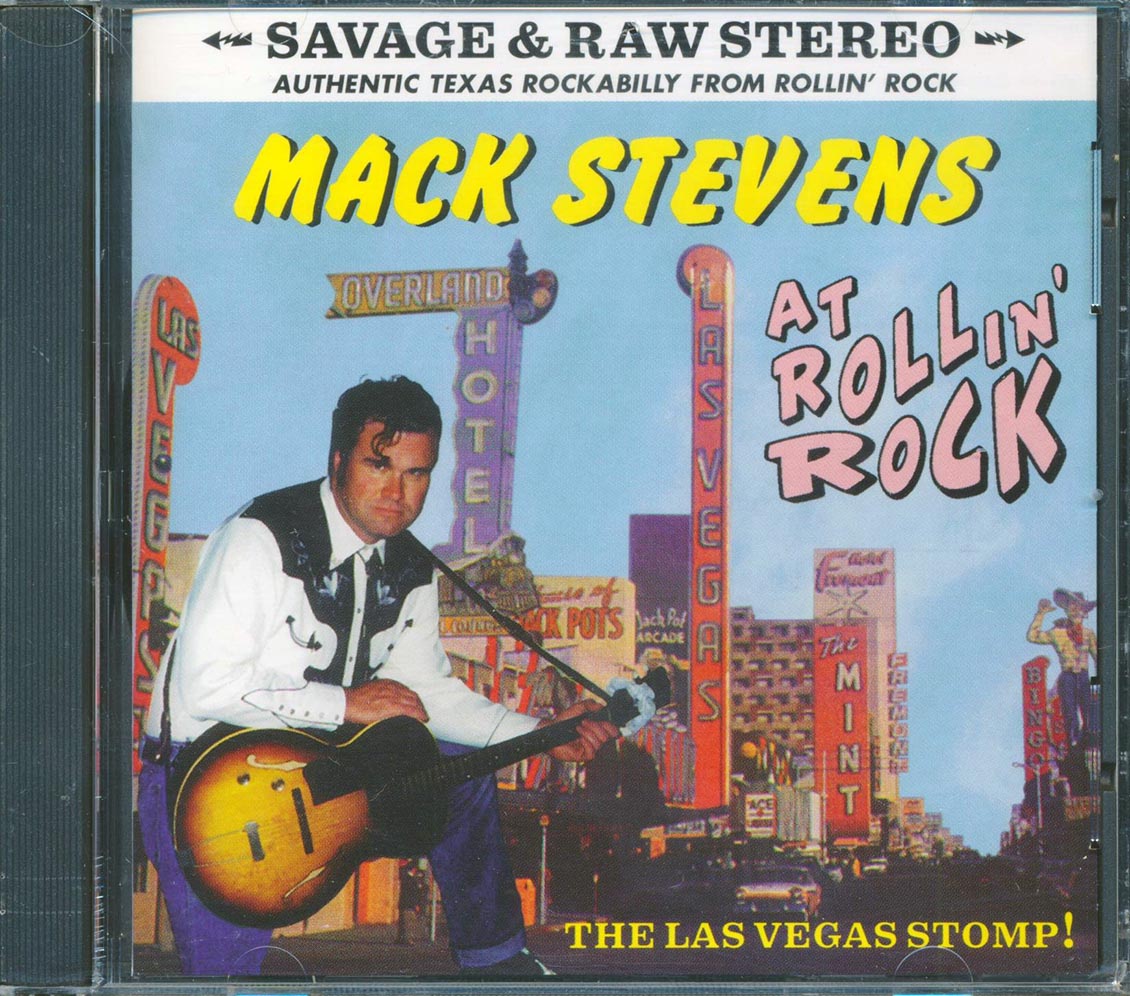 Mack Stevens - At Rollin' Rock: Authentic Texas Rockabilly From Rollin's Rock (marked/ltd stock) Music CD